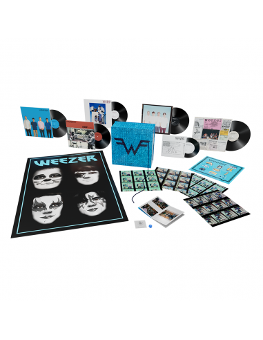 Weezer - Blue Album 30th Anniversary - Coffret Super Deluxe 4LP + 10″ + 7″ d'Europe débarque