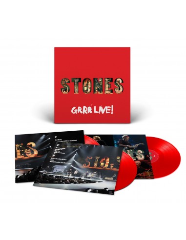 The Rolling Stones - GRRR LIVE!! - 3 vinyles rouges Comparez et commandez 