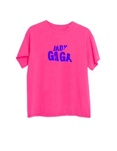 Lady Gaga - Artpop Pink Sketch T-Shirt Fin de série