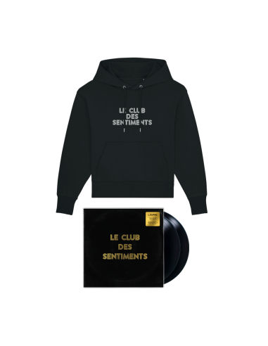 Louane - Pack Double Vinyle "Le Club des Sentiments" + Hoodie noir sélection de produits