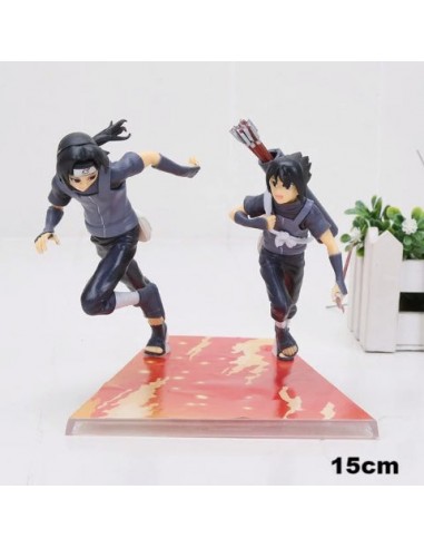 Figurine Itachi et Sasuke de technologie