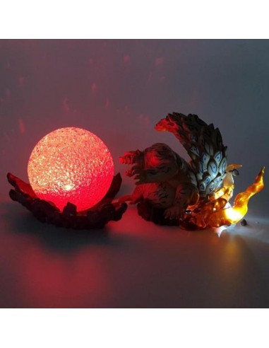 Figurine Lampe Gaara Bijyudama Led Neon À Poser De Chevet ou Bureau Déco Manga de France