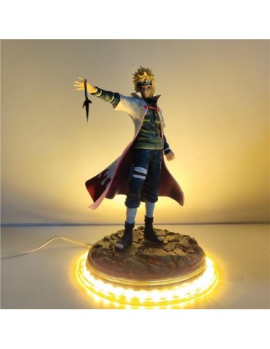 Lampe Minato Led Neon À Poser De Chevet ou Bureau Déco Manga Naruto Voir les baskets