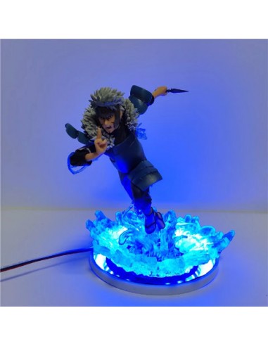 Lampe Tobirama Senju Led Neon À Poser De Chevet ou Bureau Déco Manga Naruto offre 