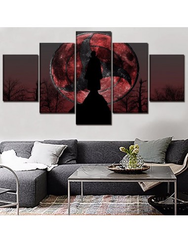 Toile Naruto Itachi Uchiha Deco Tableau Cadre Mural Manga votre restaurant rapide dans 