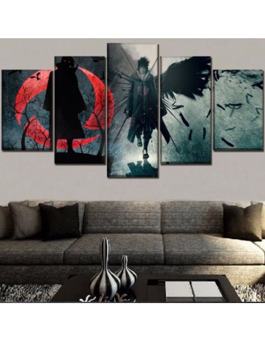 Toile Naruto Itachi Uchiha Deco Tableau Cadre Mural Manga Venez acheter