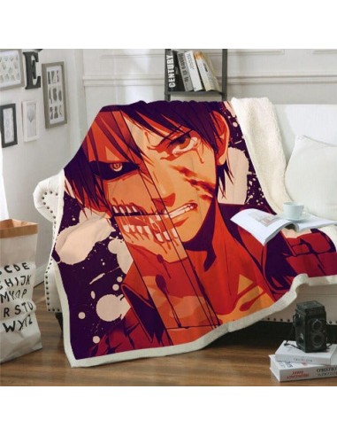 Plaid Attack On Titan Eren & Titan Assaillant Comparez et commandez 