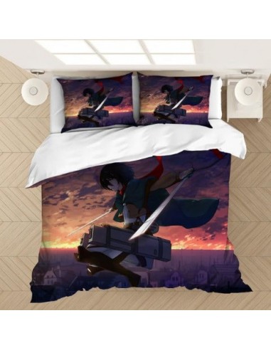 Housse Mikasa Ackerman en linge