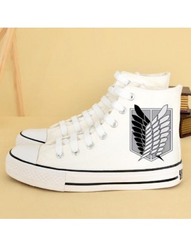 Chaussures Fermées Attack on Titan Baskets Converses Sneakers Adulte Homme Femme 50% de réduction en Octobre 2024