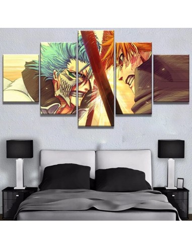 Tableau Grimmjow vs Ichigo Bleach Cadre offre 