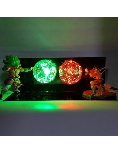 Figurine Broly VS Goku du meilleur 