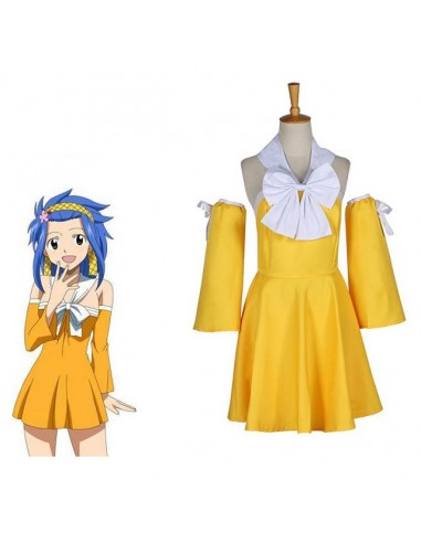 Cosplay Levy McGarden Fairy Tail destockage