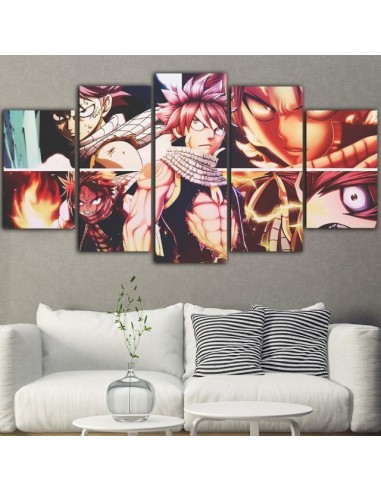 Tableau Fairy Tail Natsu Cadre Toile chez Cornerstreet bien 