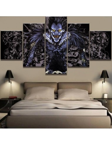 Tableau Death Note Ryuk Cadre Toile la colonne vertébrale