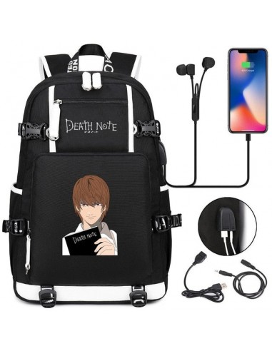 Sac à Dos Connecté Death Note Cartable Dans la société mordern