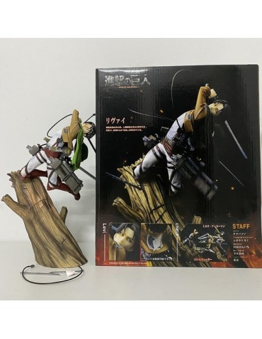 Figurine Livaï Attack on Titan les ligaments