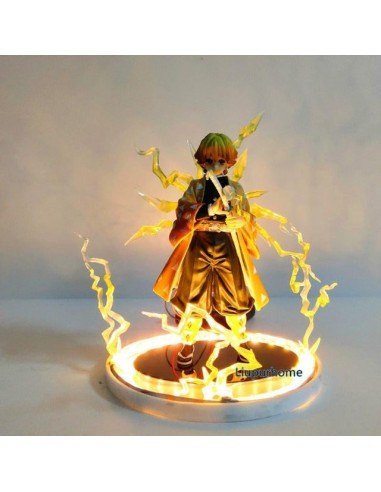 Figurine Lampe Demon Slayer Zenitsu le concept de la Pate a emporter 