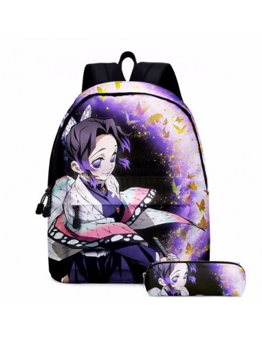 Sac à Dos avec Trousse Demon Slayer Shinobu acheter