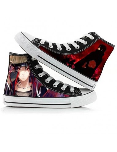 Chaussures Itachi Converse Fermées Naruto Baskets Sneakers Homme Femme Adulte solde